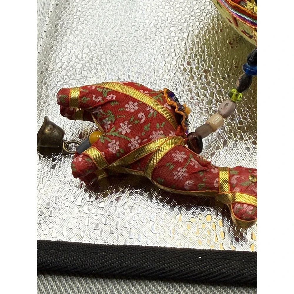 Indian Camel Umbrella Mobile Wall Hanging Puppets Boho Home Decor